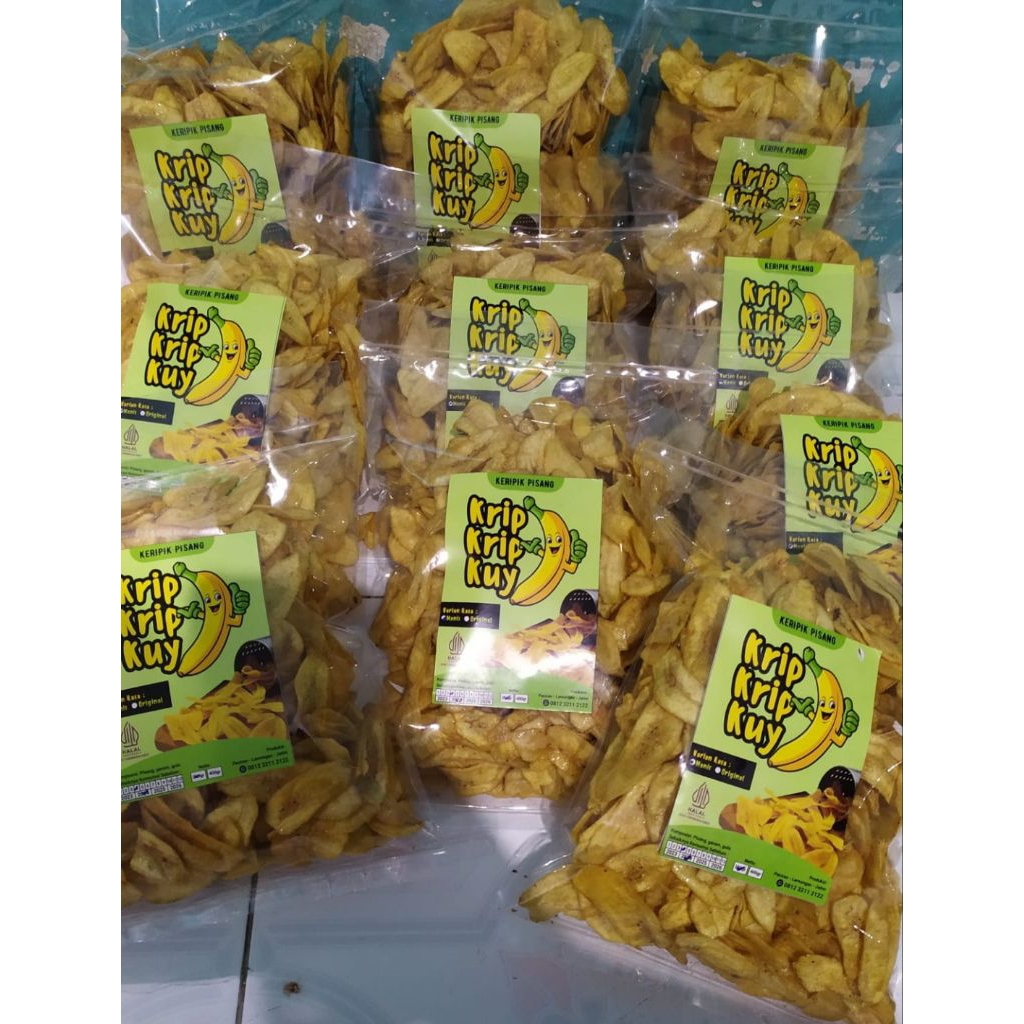 Keripik Pisang Krip Krip Kuy