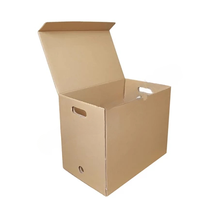 Kardus Arsip Ukuran 46x28x35 Cm Box File Arsip Dokumen Besar Dus Bahan Eflute Tebal