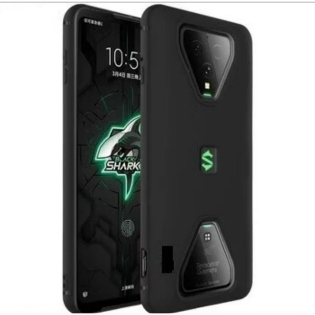 Case Black Shark 1 2 2 Pro 3 Softcase Premium Black Casing Hp Silikon Hitam