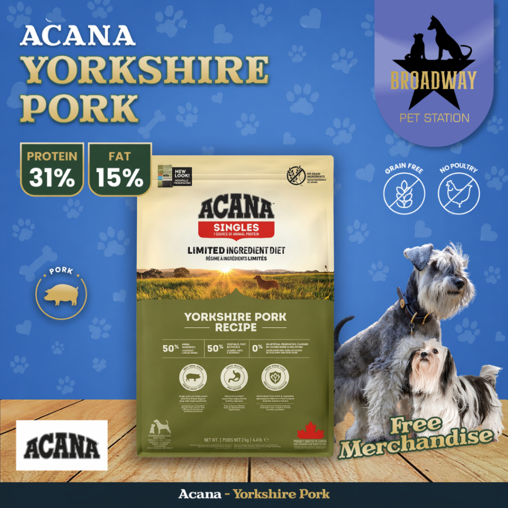 Acana Singles Formula Yorkshire Pork 2 kg (Dog Food)