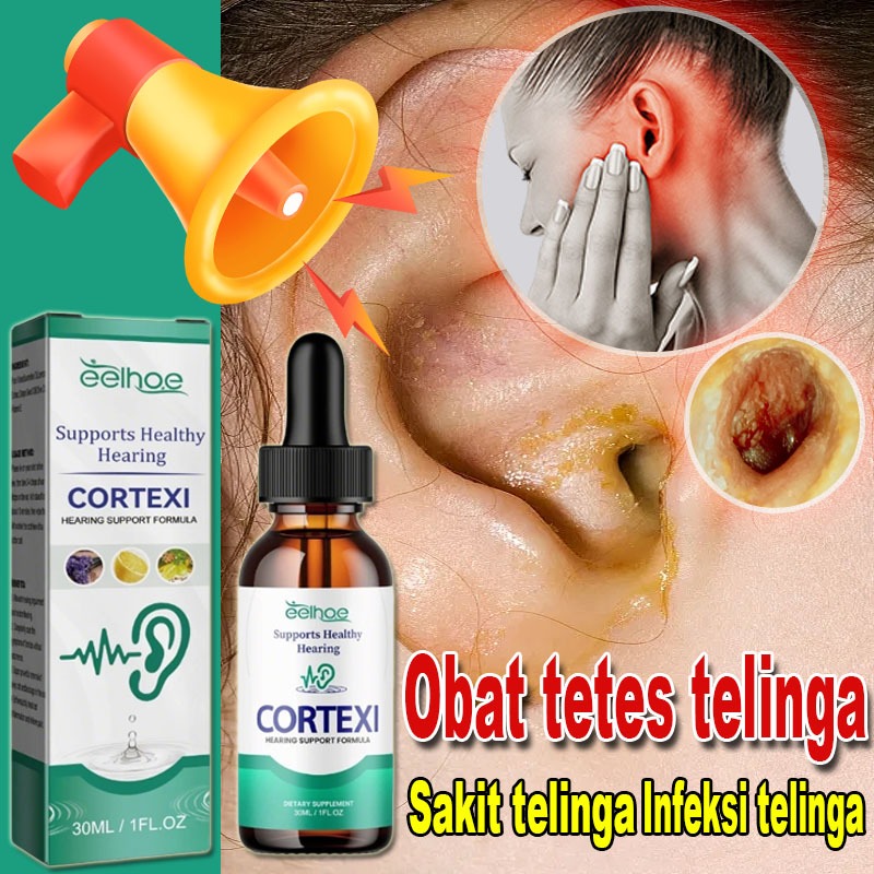 Original Obat Tetes Telinga Obat Sakit Telinga  Berdengung Budeg Gatal Banyak Kotoran Obattetes Teli