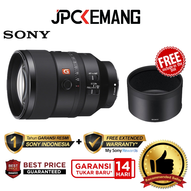 Sony FE 135mm F1.8 GM  Lensa Sony FE 135 mm f/1.8 Garansi Resmi