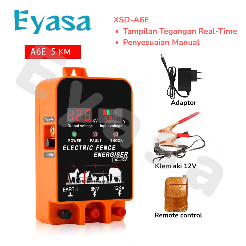 Electric Fence Energizer / Alat Kejut Pagar Listrik 12 KV MDY