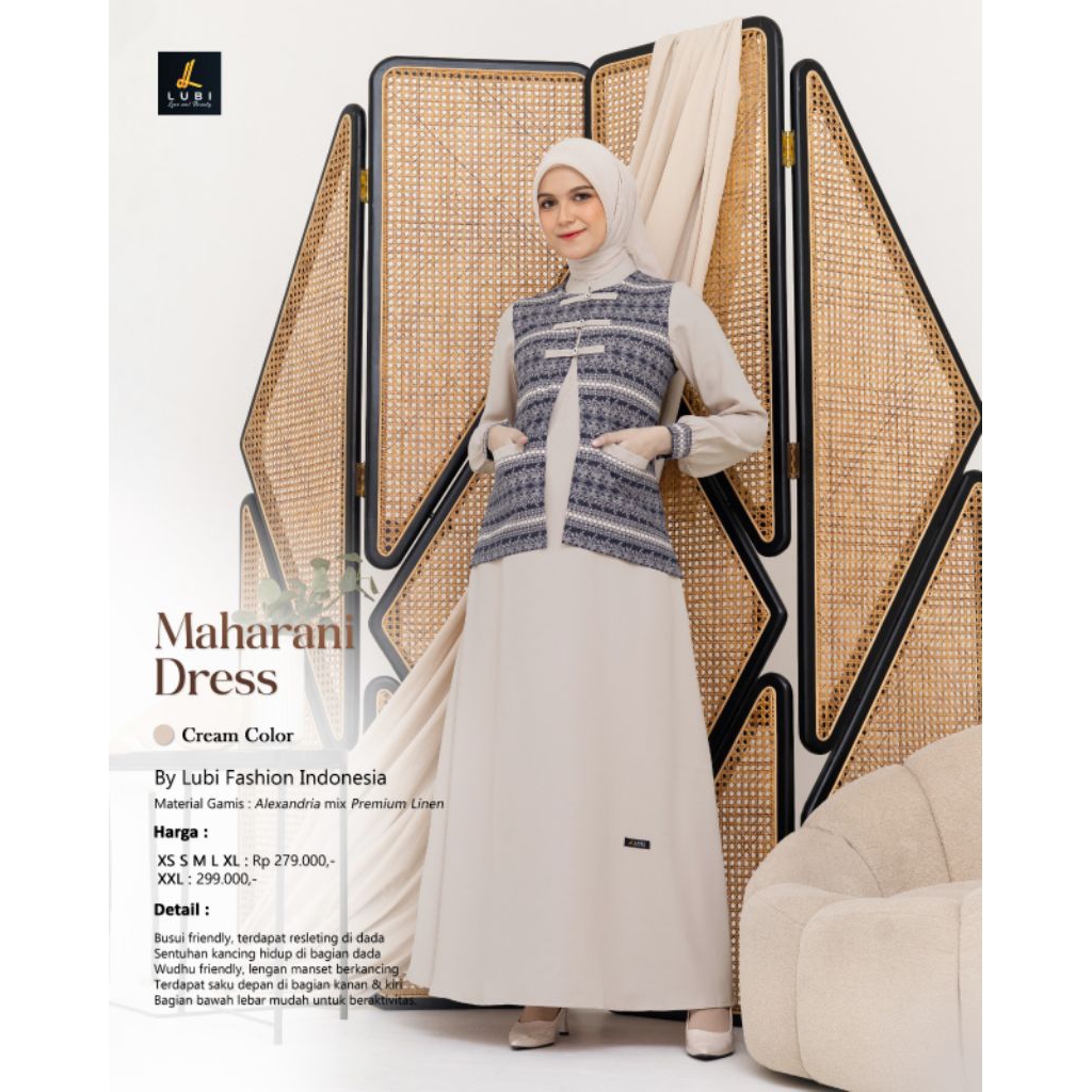 Gamis Luby Maharani Dress