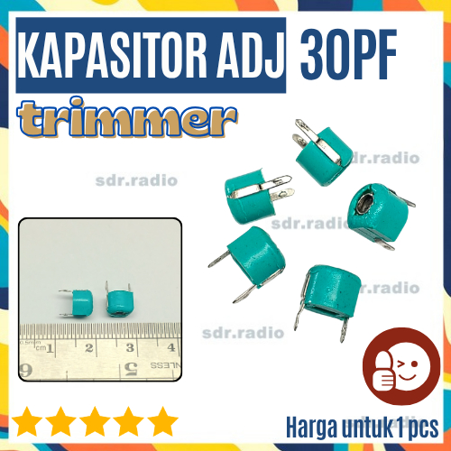 trimer kapasitor variabel 30 pf trimmer capacitor variable 30pf Capacitor Trimmer Kapasitor Trim 6mm