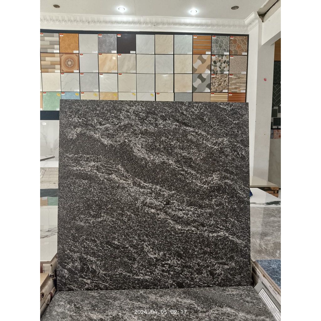 GRANITE LANTAI 60X60 AMBARA DARK GREY | MATTE BY ARNA