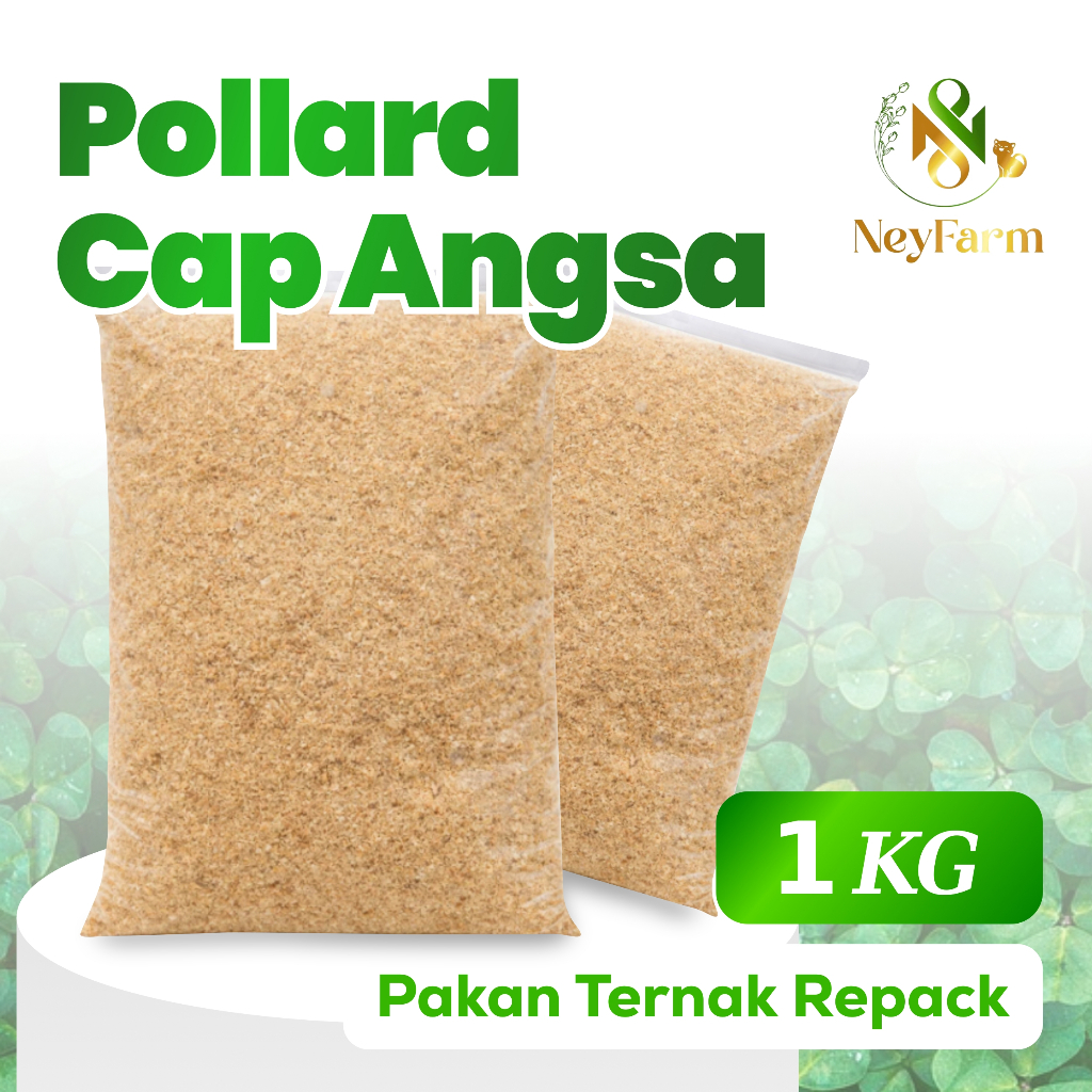 Pollard Cap Angsa Bogasari / Polar Angsa Kemasan Repack 1kg