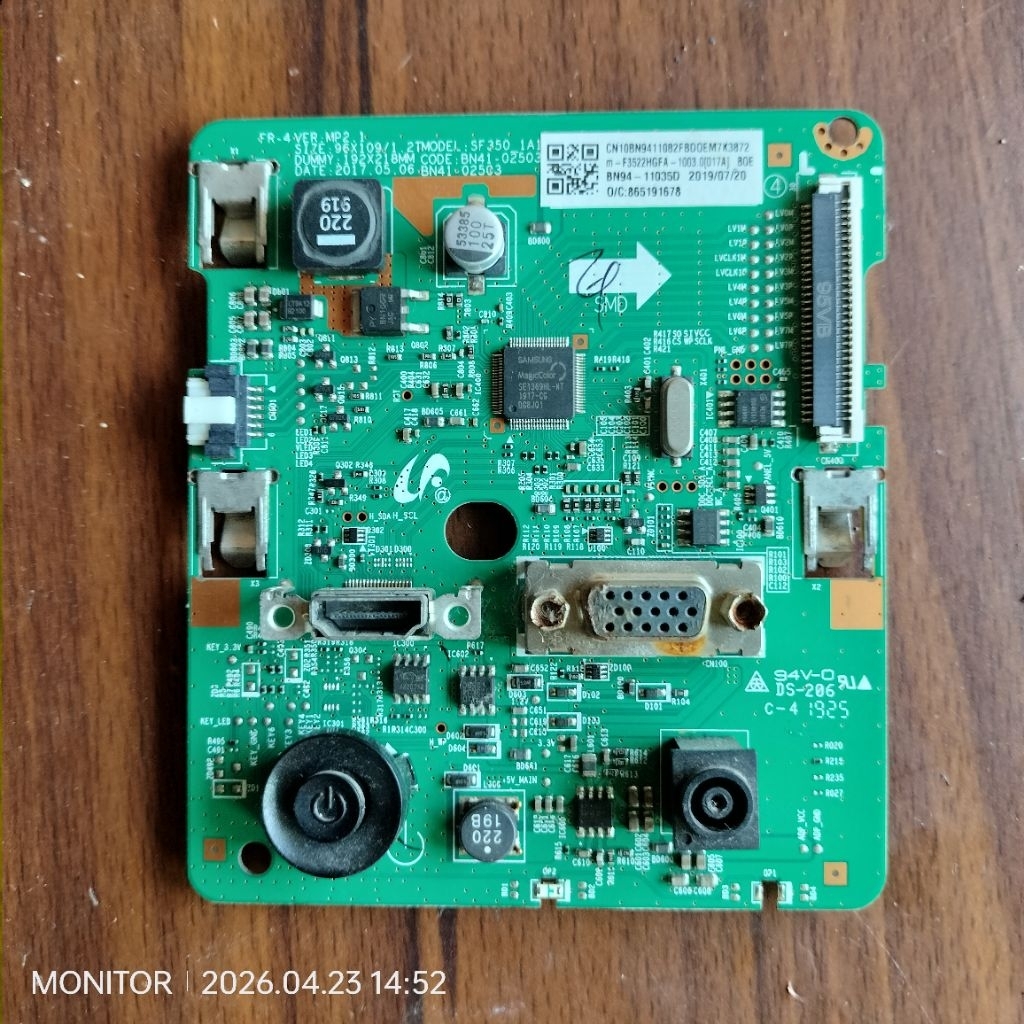 MB MAINBOARD MODULE MESIN MONITOR SAMSUNG S22F350FHE
