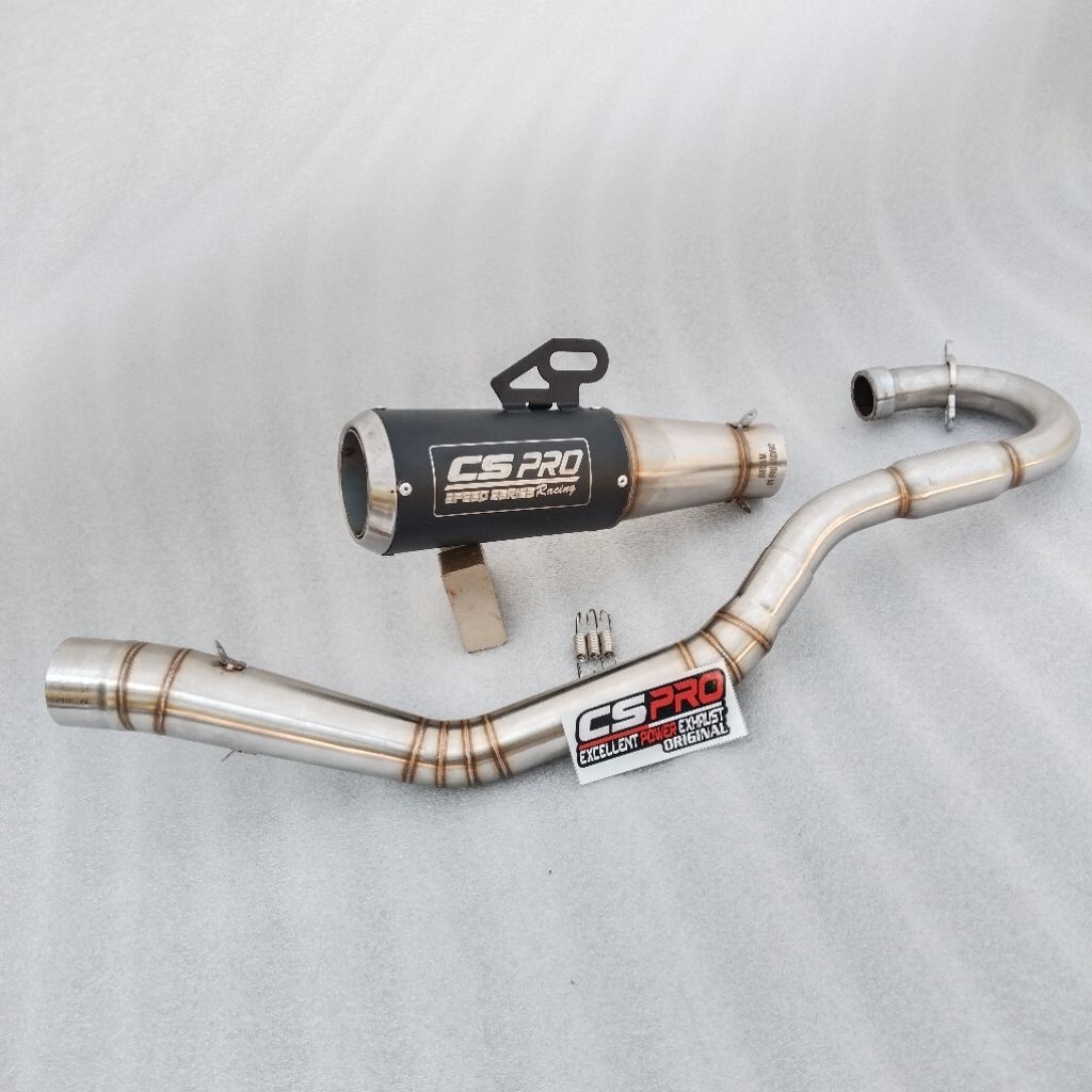 Knalpot racing klx crf wr original cs pro