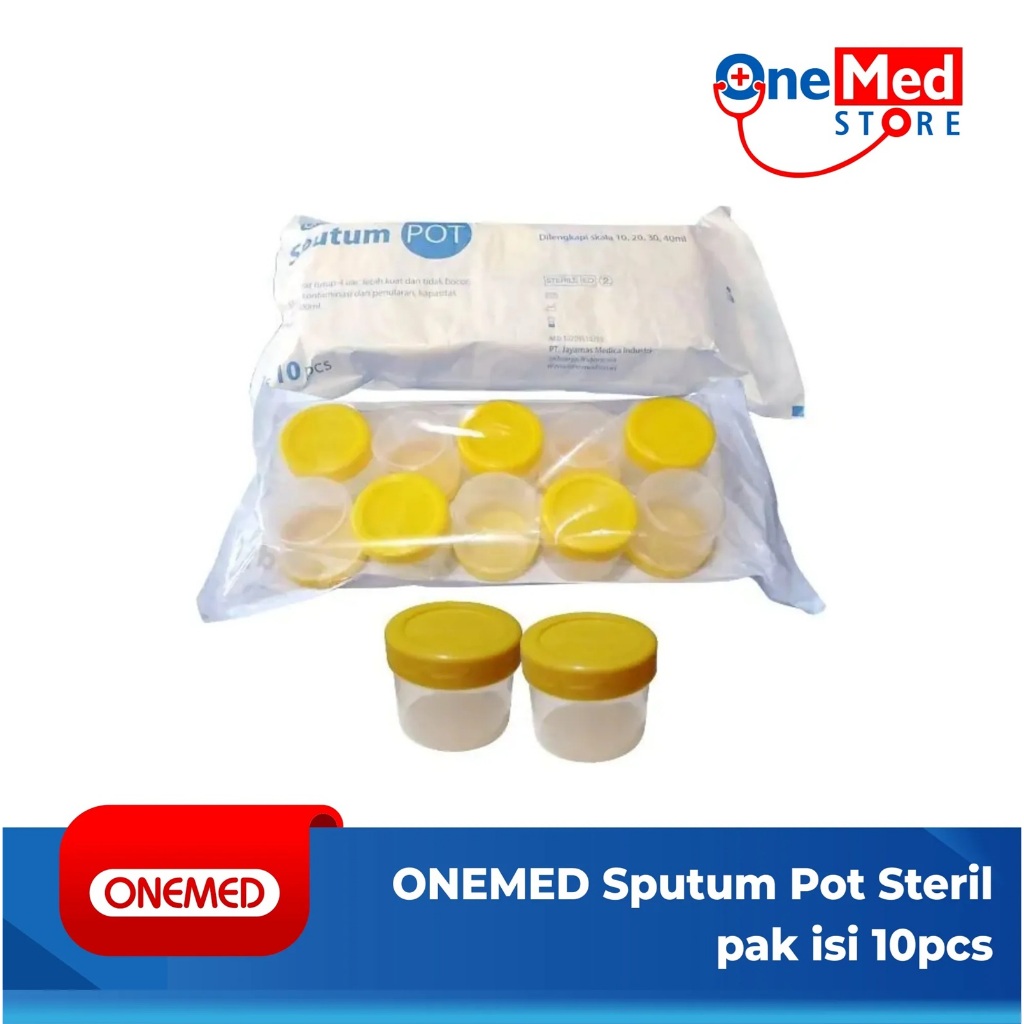 Sputum Pot Onemed/Pot Dahak Steril Onemed