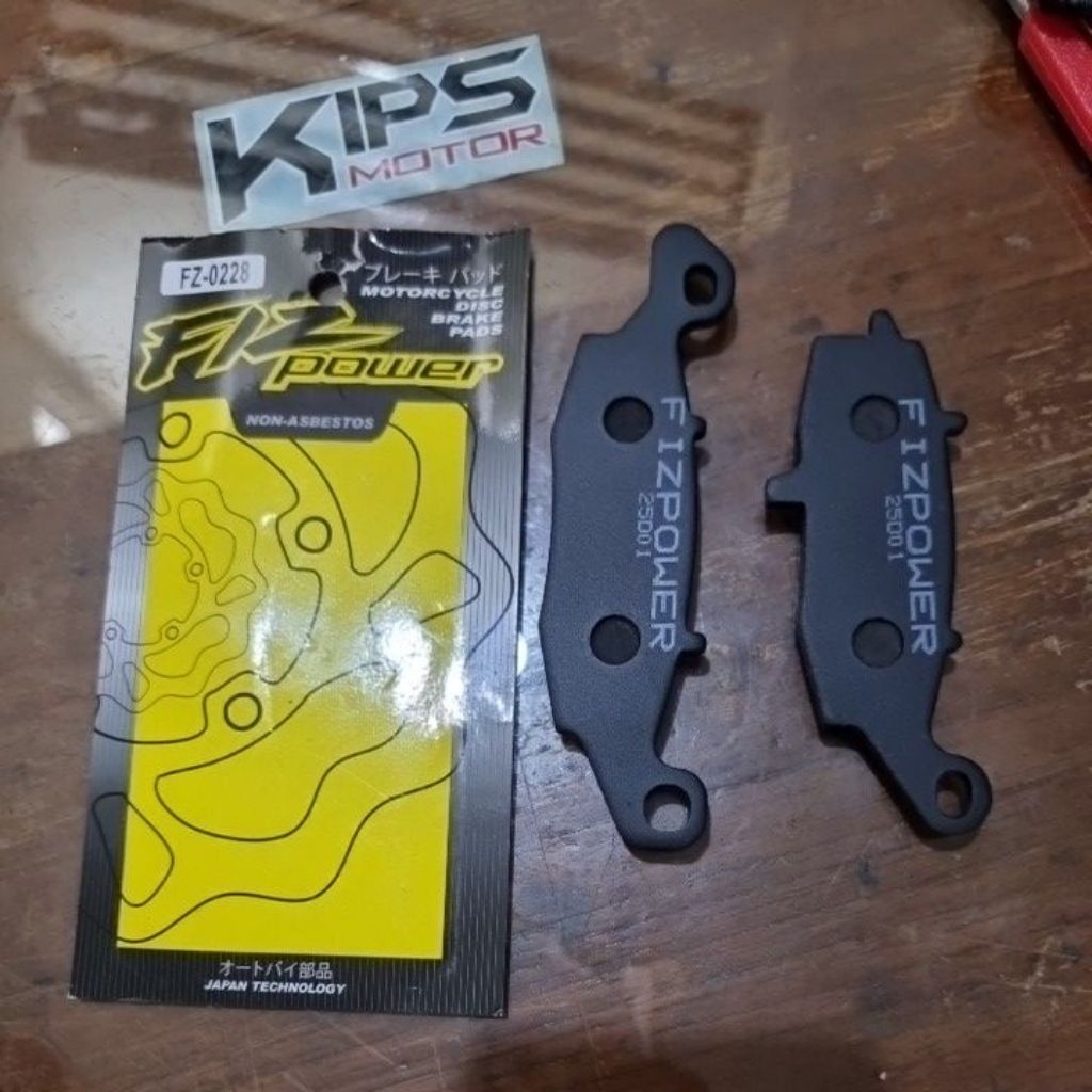Kampas rem kiri Kawasaki Er6n Er6F ER 6 Kaliper Tokico FizPower FZ 0228