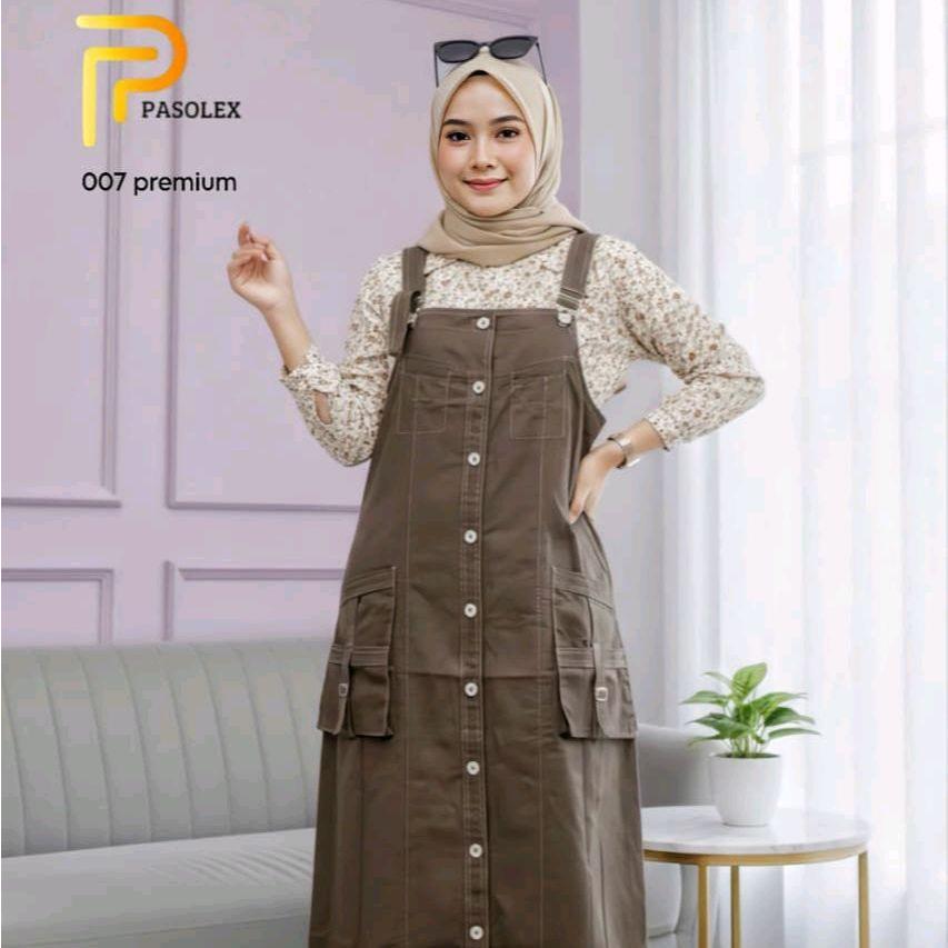 Pasolex Overall Lili 007 - Overall Premium Overall Dress  Wanita