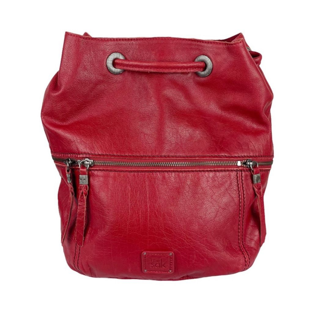 Ransel Kulit Wanita Marun TheSak