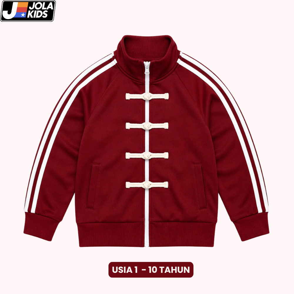 Jola Kids Jaket Anak Cheongsam Chinese Stye Anak Laki-laki Perempuan Usia 1 - 10 Tahun