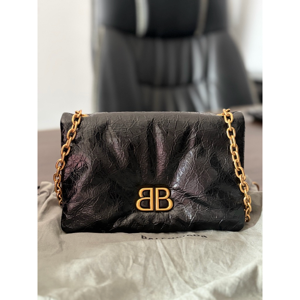 Preloved Authentic Balenciaga Nano Monaco Bag w/ db & copy receipt
