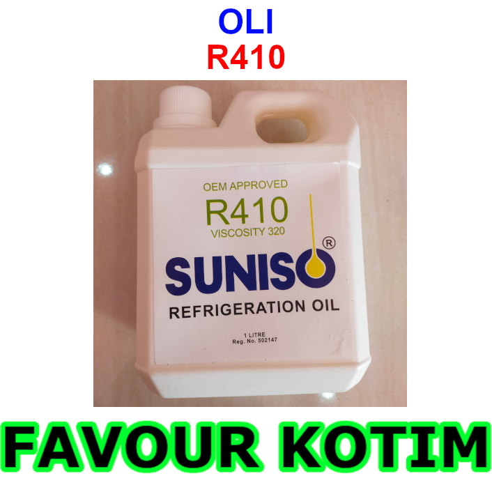 OLI SUNISO R410A R 410 R410 OIL KOMPRESOR AC MOBIL KULKAS FVKOTIM