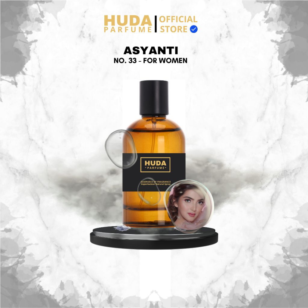 ASHANTY by huda parfume - parfum wanita - free testee
