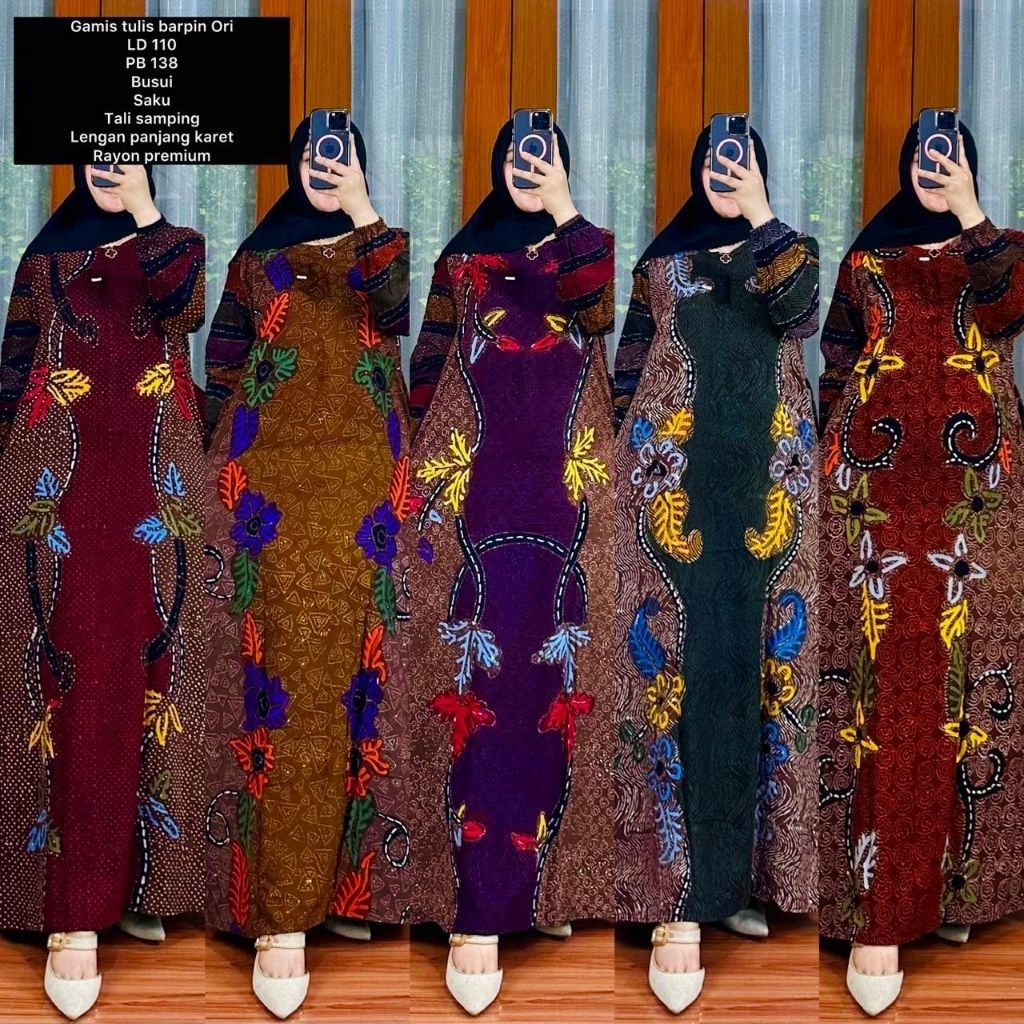 gamis batik storjoan ori GAMIS BATIK TERBARU