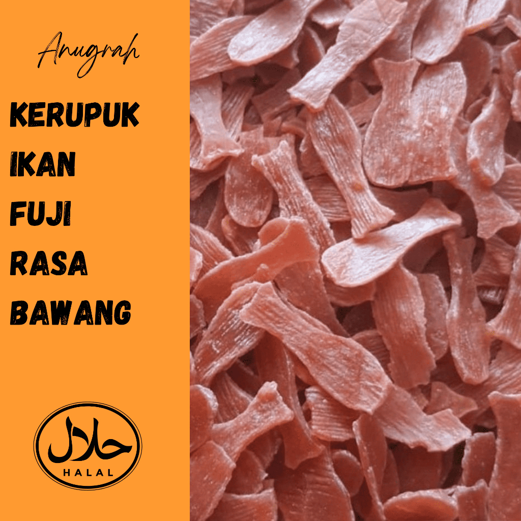 KRUPUK IKAN FUJI 250GR TANPA JEMUR
