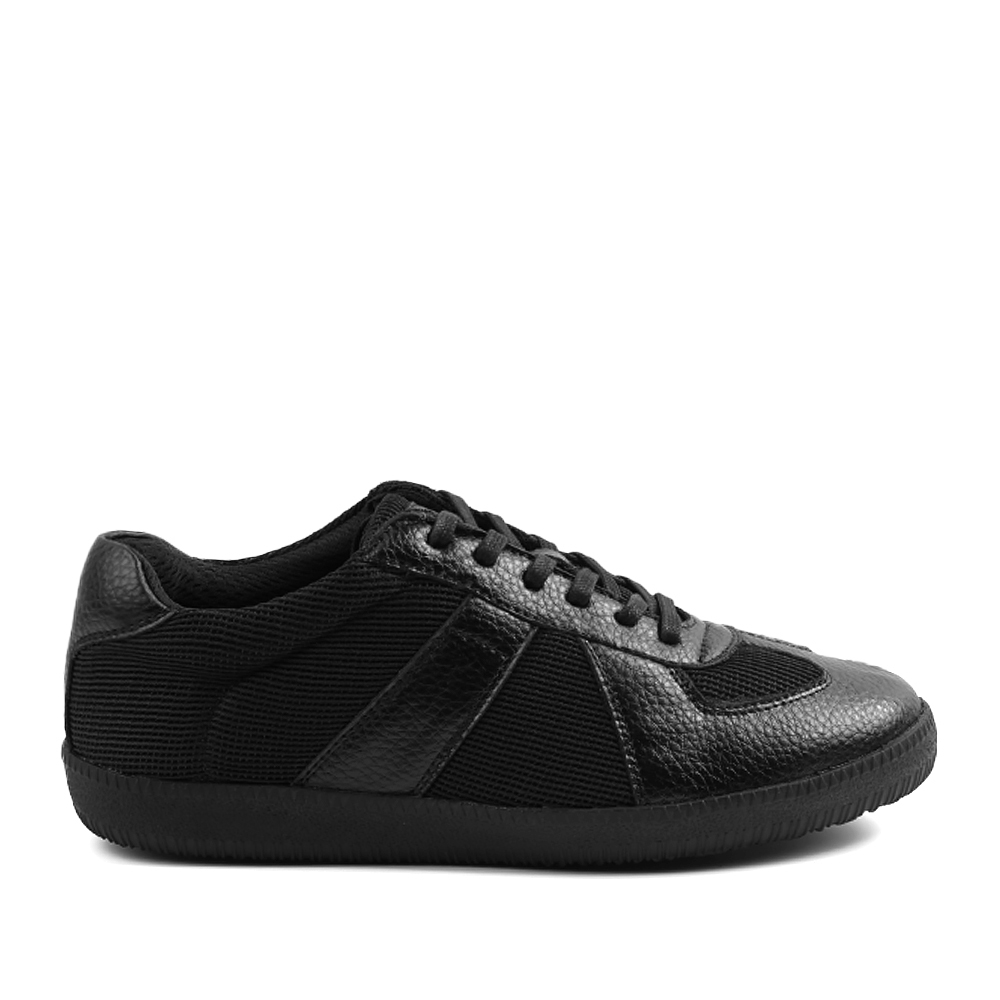 Prabu - Meta Black Sepatu Kulit Sneakers Wanita