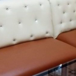 Sofa L Putus Minimalis  Sofa bed Sudut Santai Sofa Set Meja