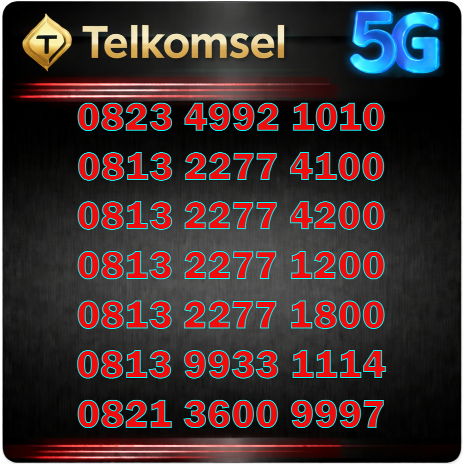 Nomor nomer kartu perdana cantik simpati telkomsel 4g lte SIMP31