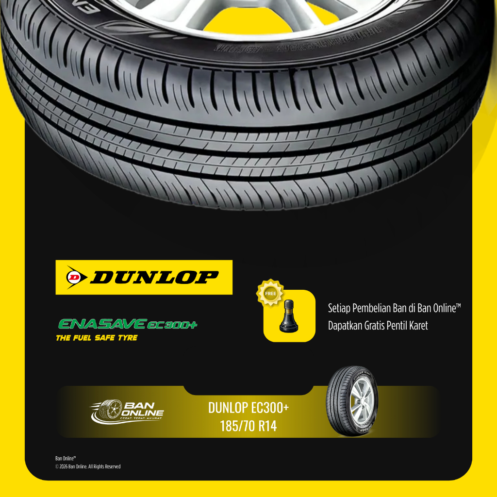 Dunlop Enasave EC300+ 185/70 R14