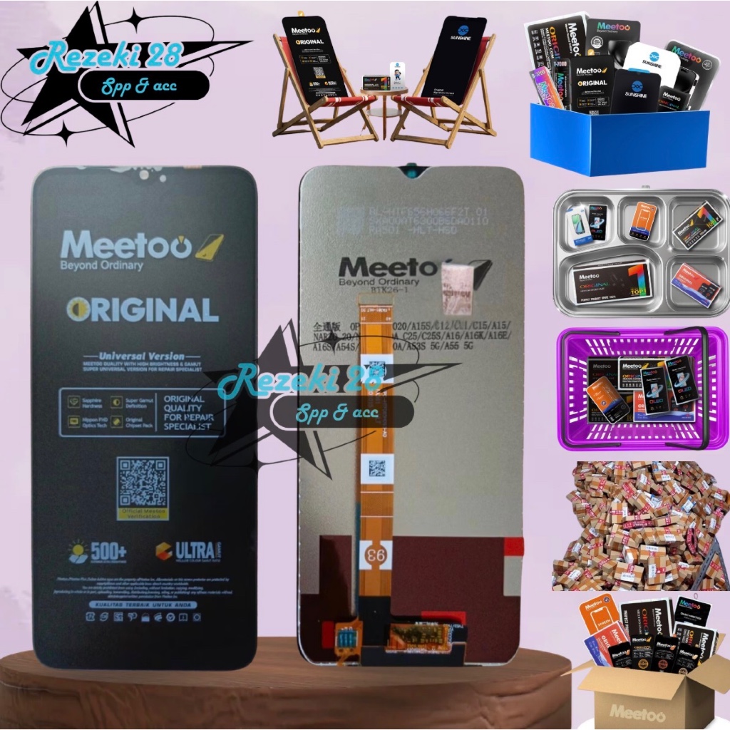 LCD OPPO A16 - A16E - A16K - A16S ORG - LCD FULLSET