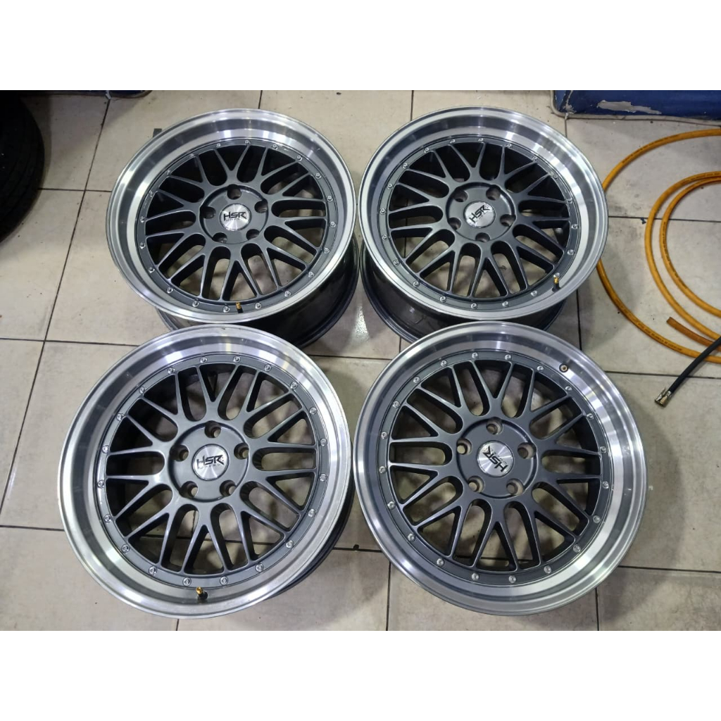 VELG MOBIL SECOND RING 18 HSR LEMANS/ BBS LM R18 5X114 CAMRY ACCORD CIVIC JUKE INNOVA HRV CRV RUSH