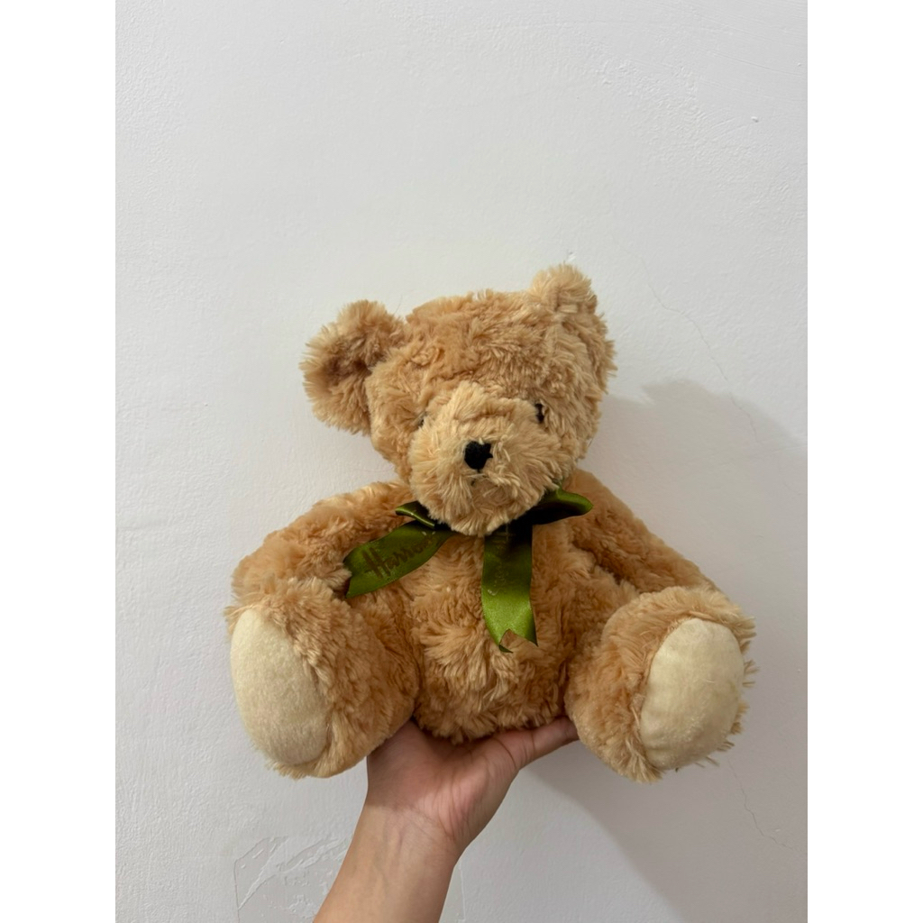 Teddy Bear Coklat Harrods Bear Beruang Boneka Doll Preloved PL