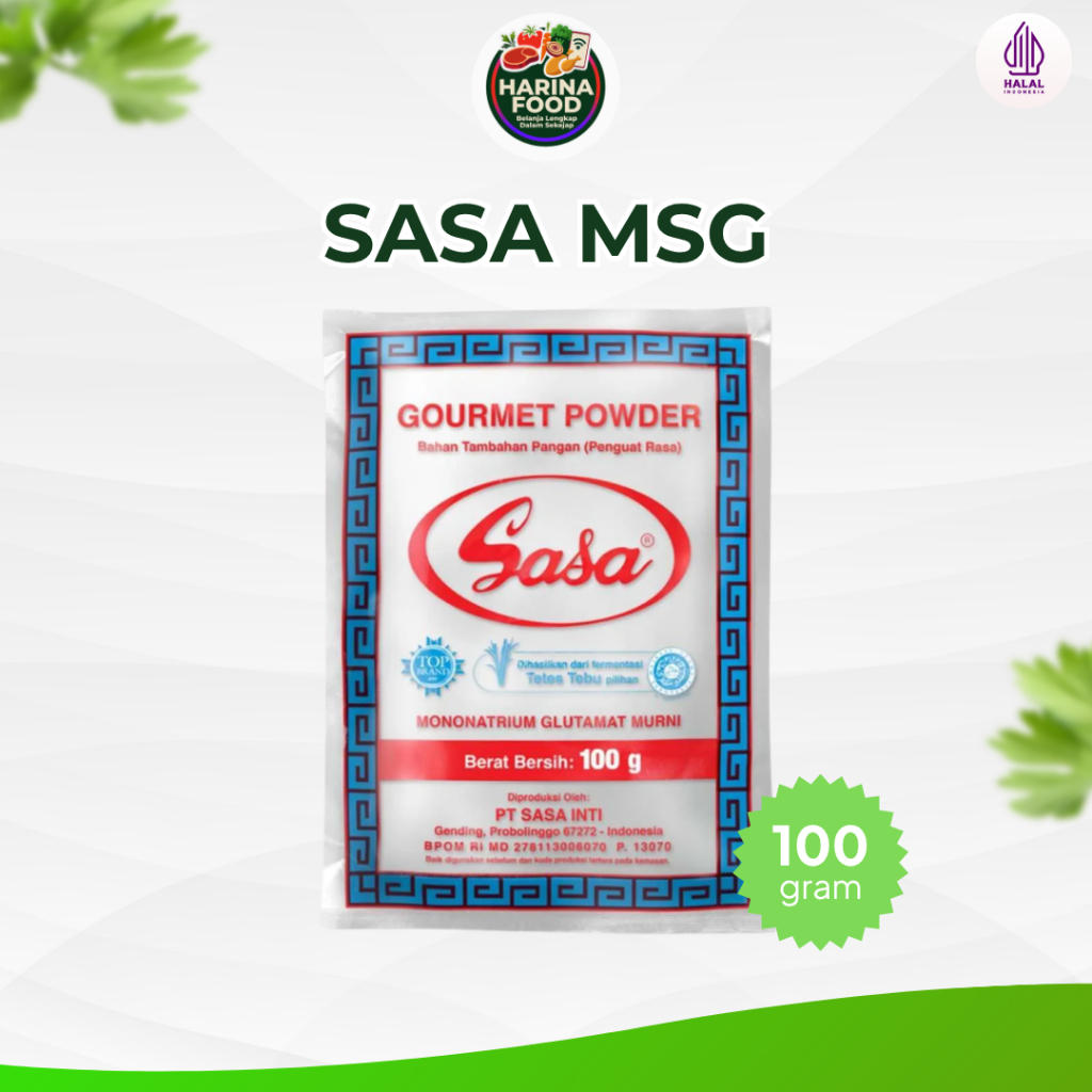 Sasa Micin / MSG / Penyedap Rasa 100g Sayur Jogja