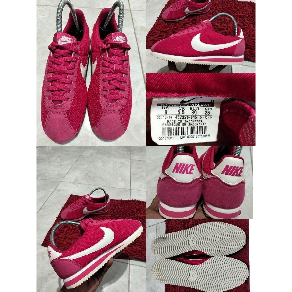 Sepatu Preloved Second Original Nike Cortez Size 39