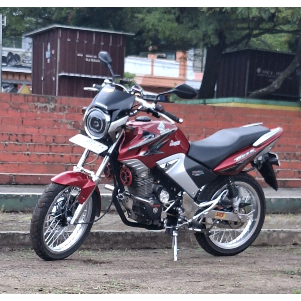 HONDA TIGER REVO 2012 MERAH CANDY STNK BPKB LENGKAP