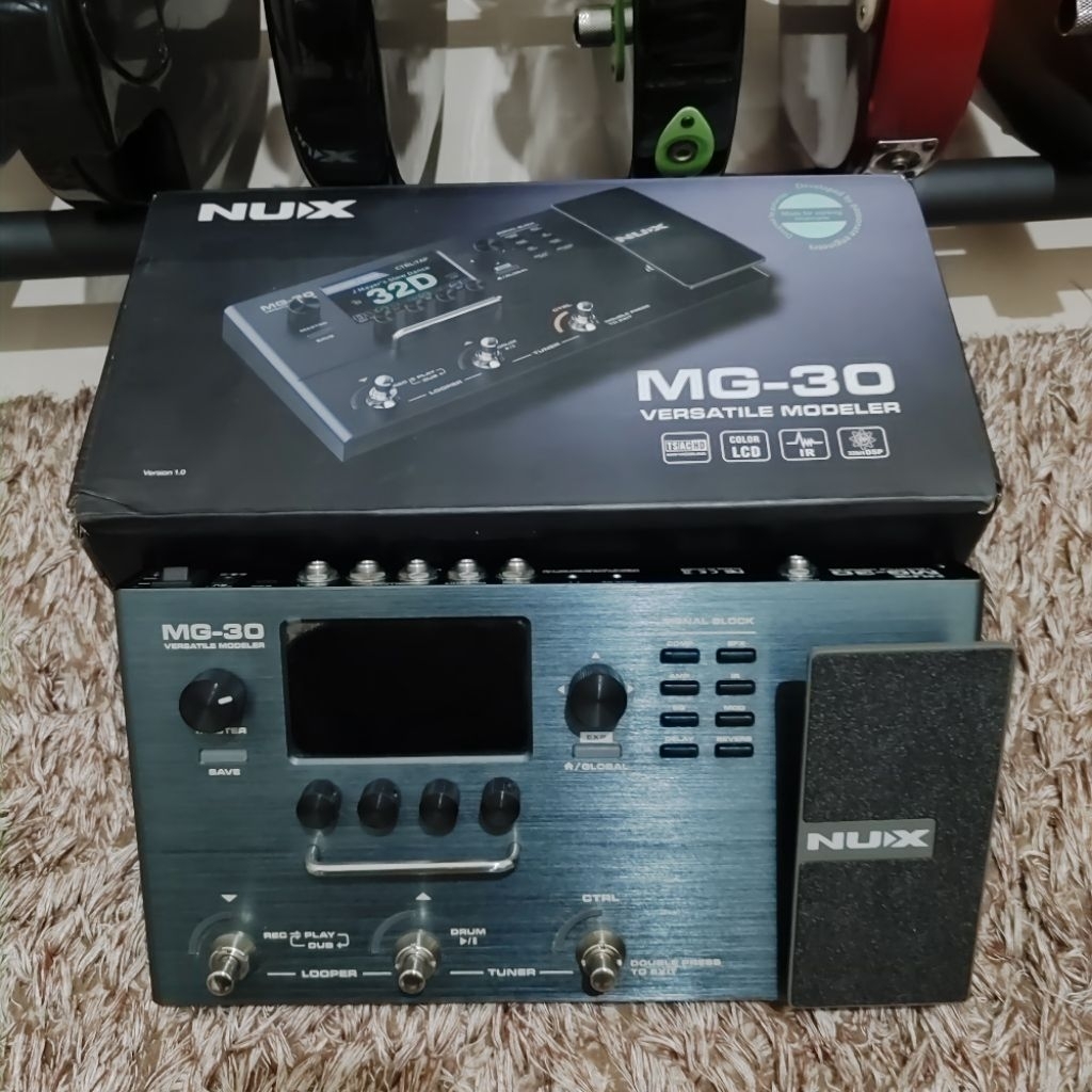 NUX MG30 Second Fullset Istimewa
