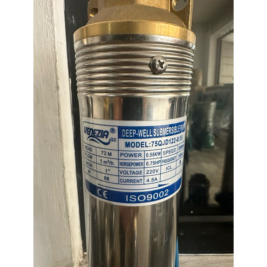 pompa celup sumur 3/4-pompa tanam sumur-pompa submersible sumur