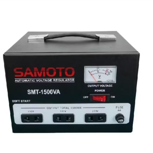 Stabilizer Samoto 1500VA stabilizer 1500 VA Stavol Listrik SMT AVR Servo 1500N