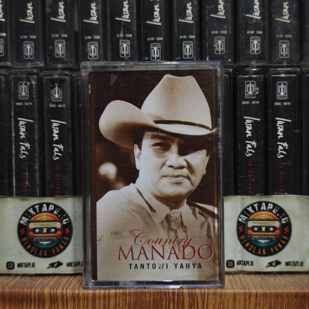 Kaset - Tantowi Yahya - Country Manado - Radio Tape - Kaset Pita - Radio - Pemutar Kaset - Retro - C