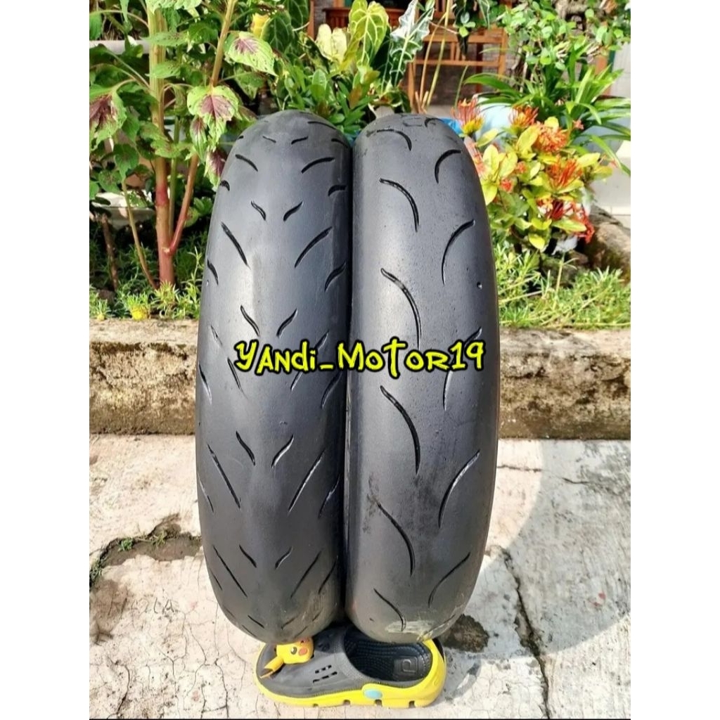 Ready Stok Ban Race/Ban Softcompound Copotan Ukuran 90/80 100/80 Ring17 Merk Random