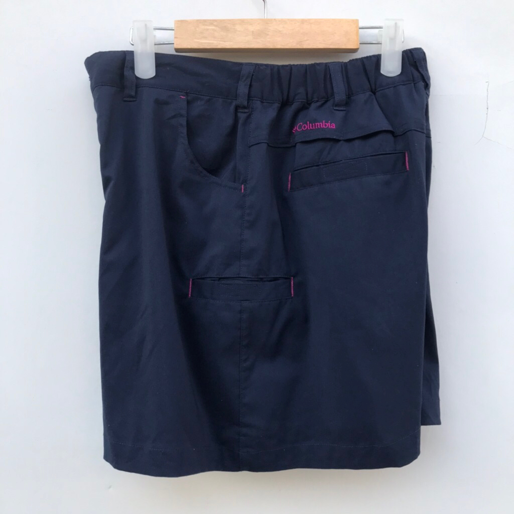 Celana Pendek by Columbia Outdoor Half Short Pants Women Navy sz 32/33