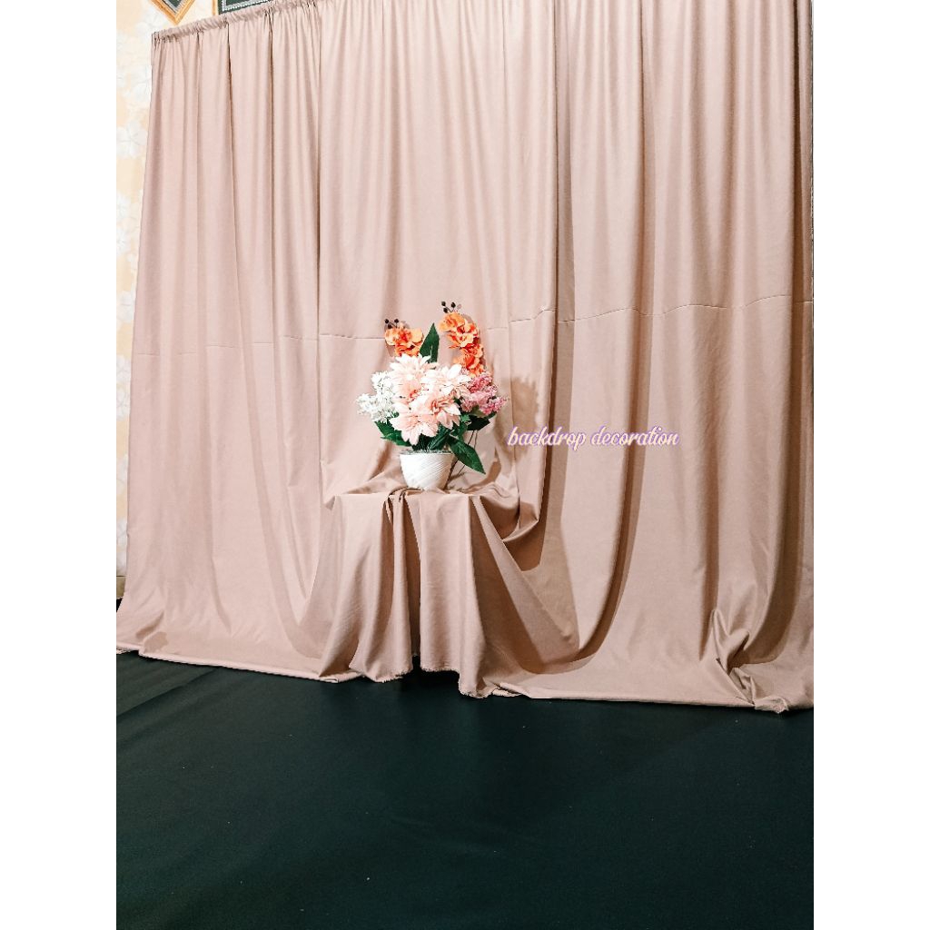 Kain Katun Polos Meteran Untuk Background Backdrop Foto Studio Latar Belakang Foto Both Dekor Mini