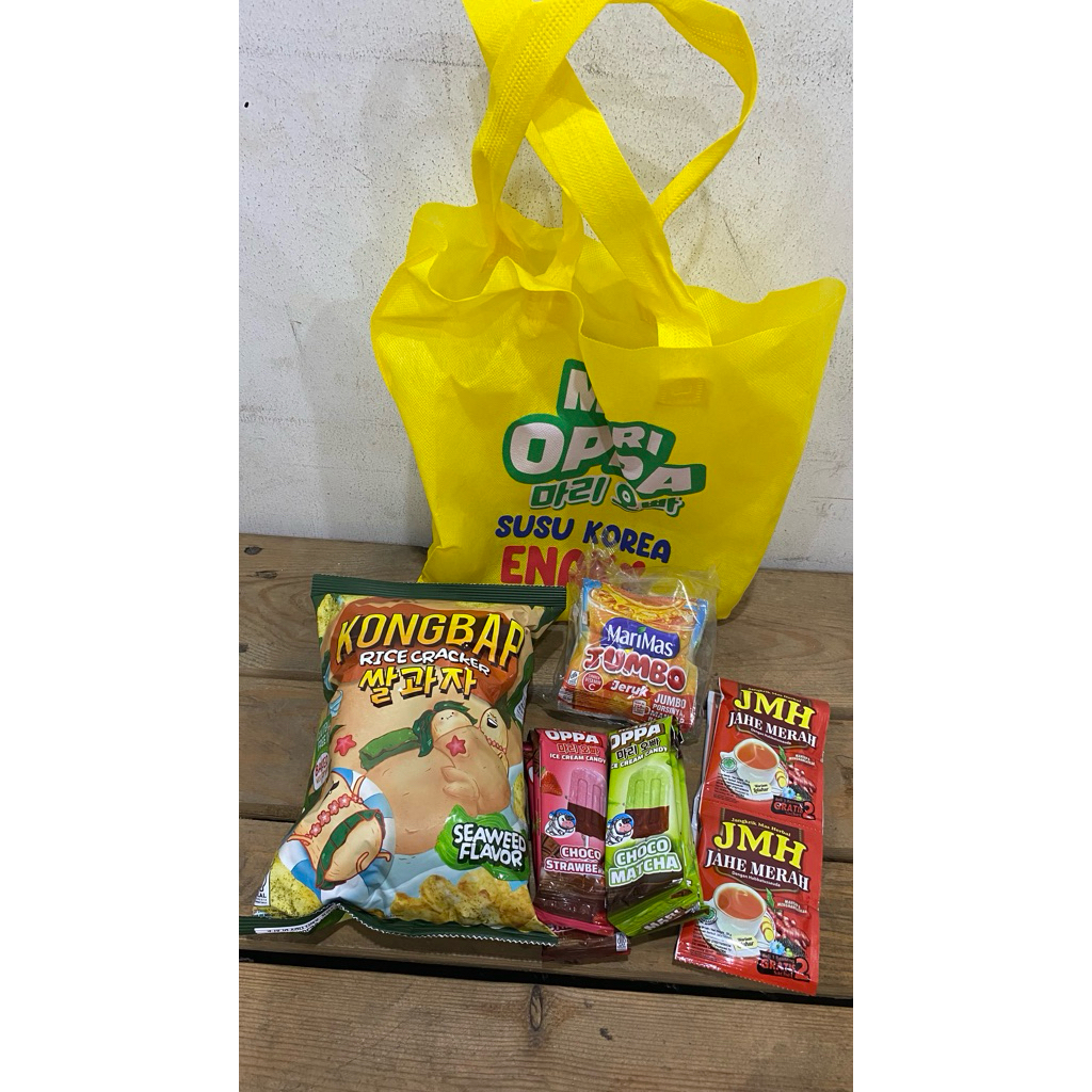Paket Rindu - Rice crackers permen loli marimas jumbo jmh jahe merah