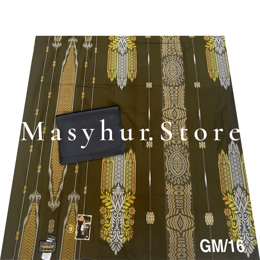 Sarung WADIMOR GRANDMASTER // ORIGINAL Sarung WADIMOR Jaguar Songket