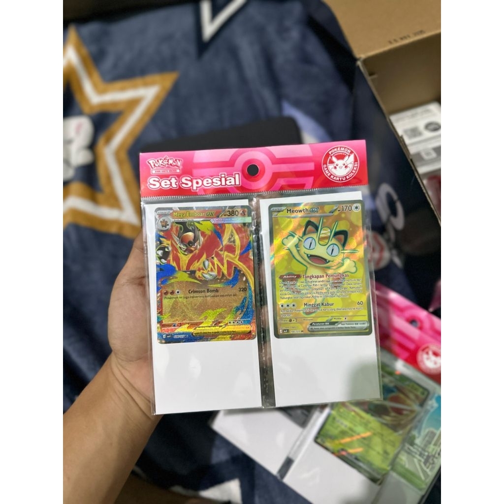mega emboar rr & meowth sr
