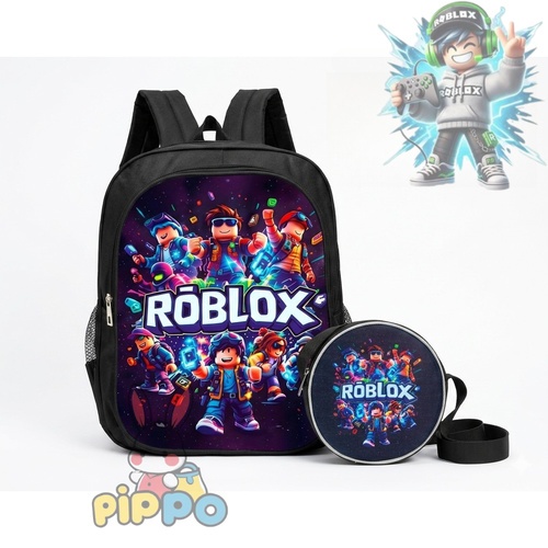 Tas Ransel Anak Laki Laki TK PAUD Roblox FREE Tas Slempang