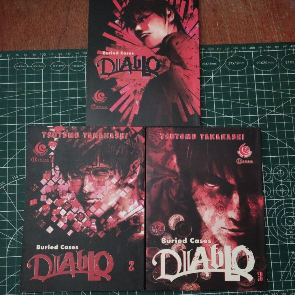 Komik Buried Cases Diablo 1-3 Set Lengkap