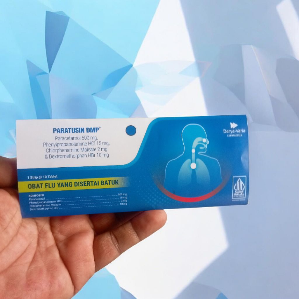 PARATUSIN DMP tablet strip isi 10 tablet
