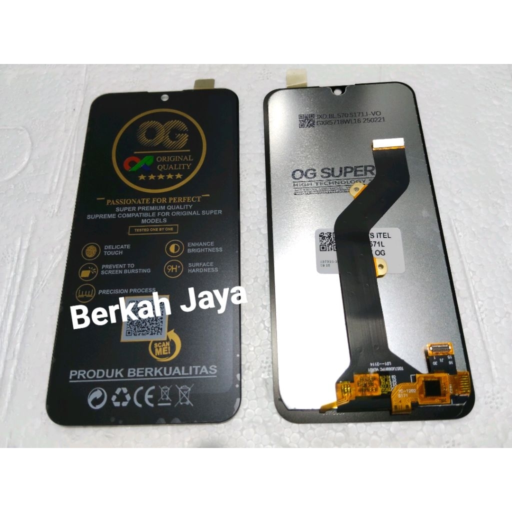 ITEL A26 Itel A571L LCD Layar Sentuh Tampilan LCD