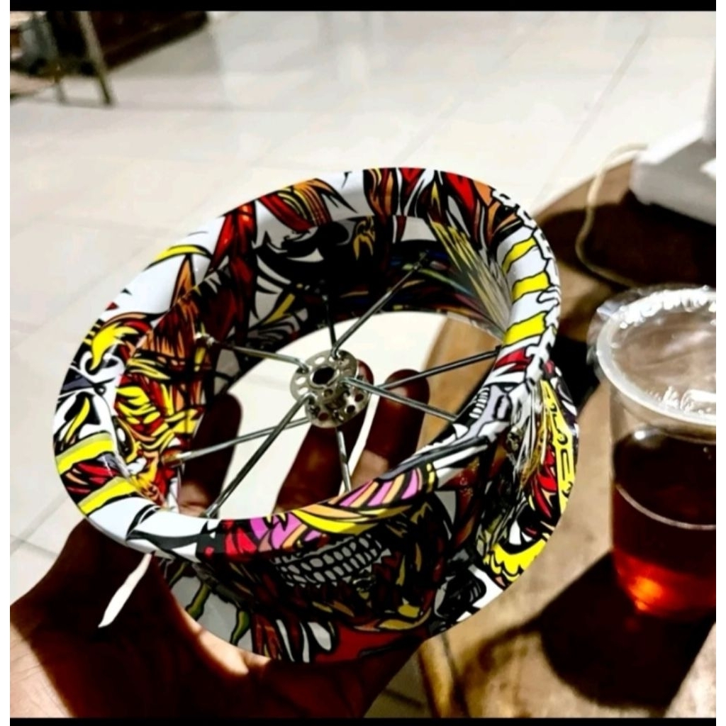 "Bladu gulungan senar layang-layang motif bahan berkualitas tebal