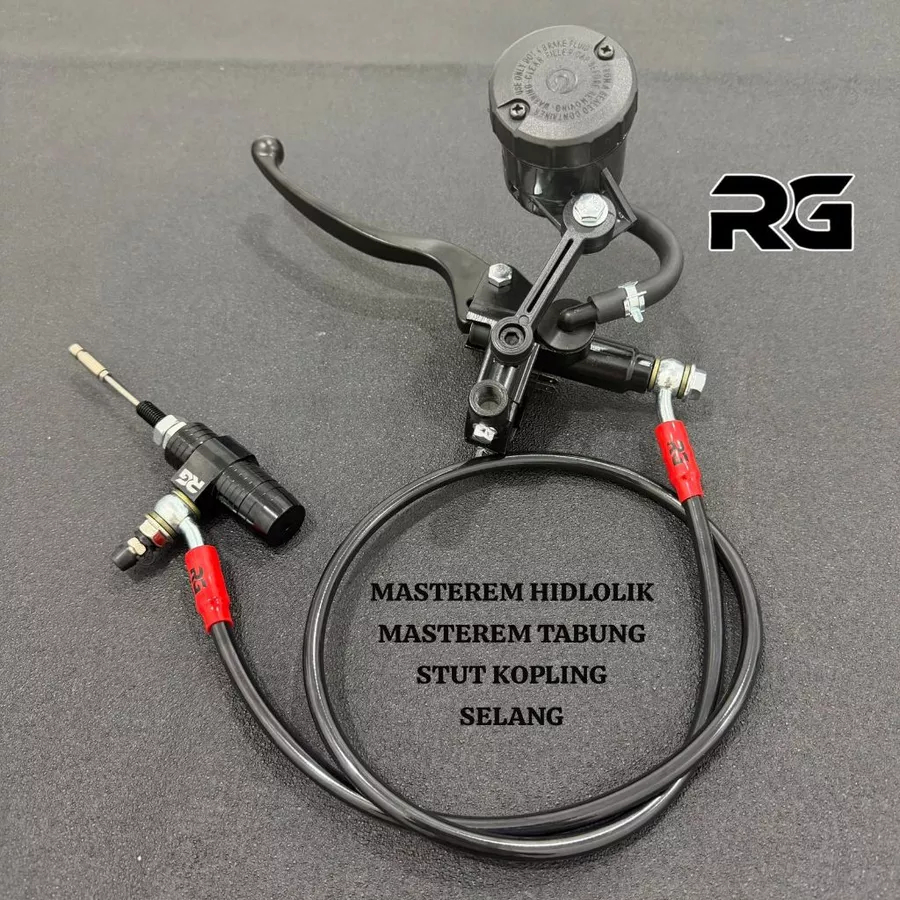 paket stut kopling selang 95cm 130cm paket hidrolik kopling satria fu mx king ninja cbr vixion