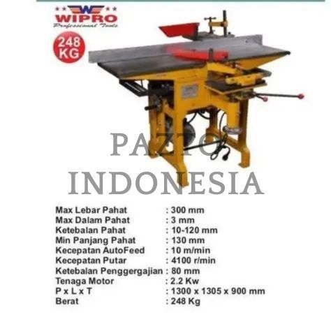 Wipro Planer Kayu Multifungsi Multipurpose for Wood MQ 443 A 12 INCH